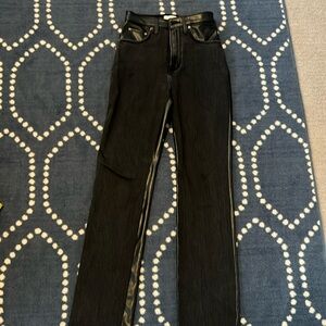 Abercrombie ankle straight ultra high-rise super cute like new